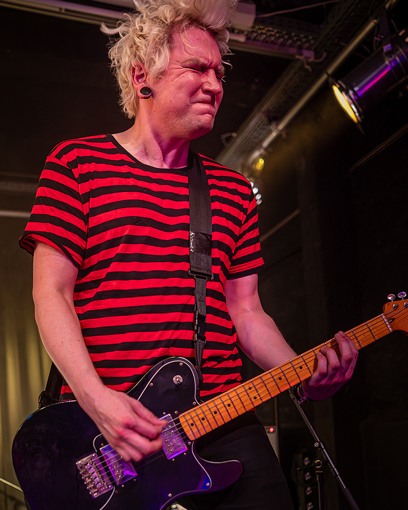 Fat Boy Delirium Guitarist "Dave Hllstn" at Soundcheck-Festival 2024