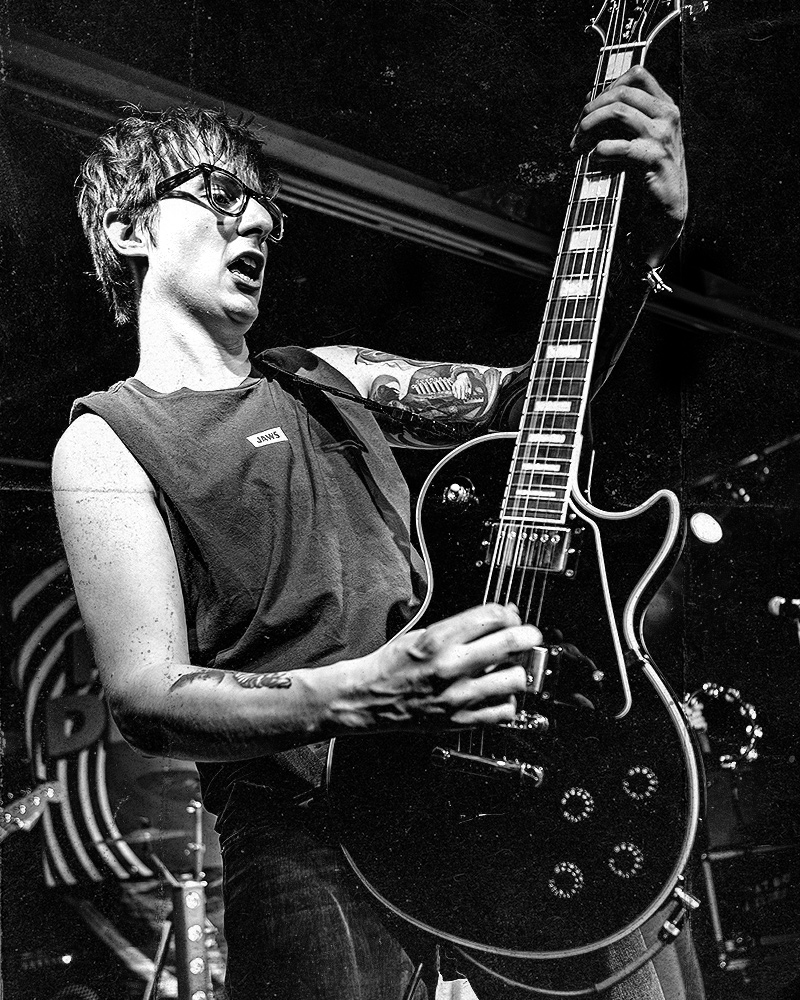 Fat Boy Delirium Guitarist "Dustin Dee" at Soundcheck-Festival 2024