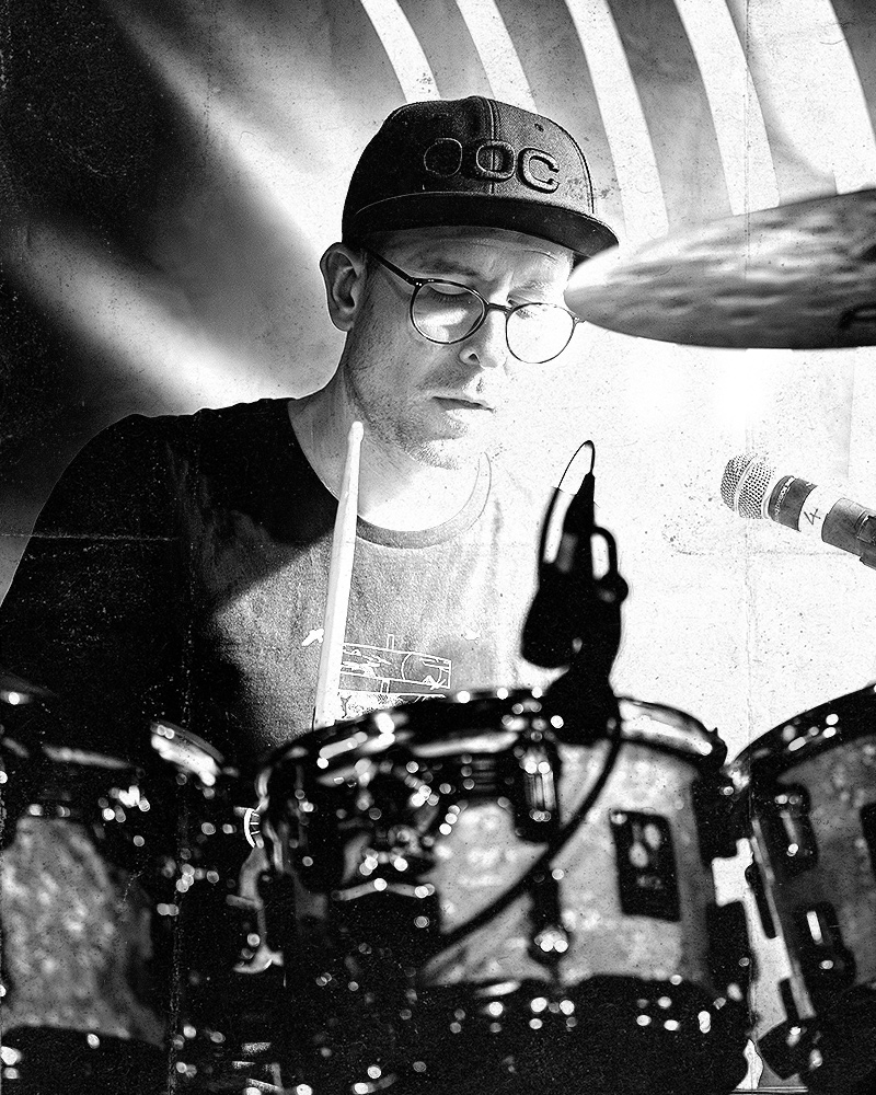 Fat Boy Delirium Drummer "Stefan Idler" at Soundcheck-Festival 2024